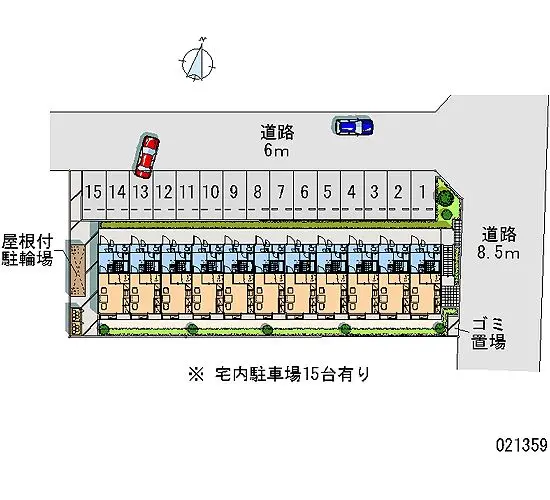 ★手数料０円★掛川市葵町 月極駐車場